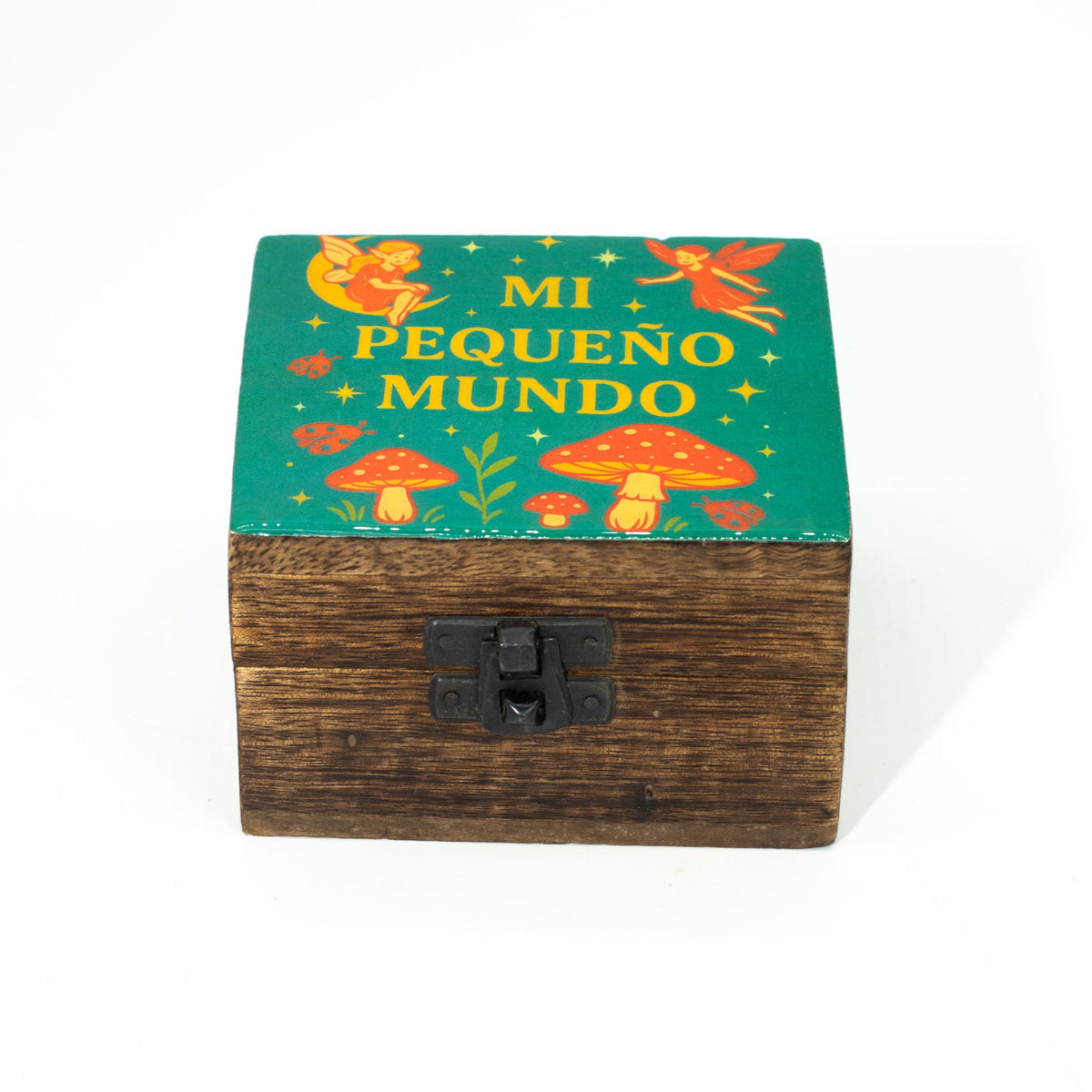 Pequeña caja esmaltada - Mi Pequeño Mundo