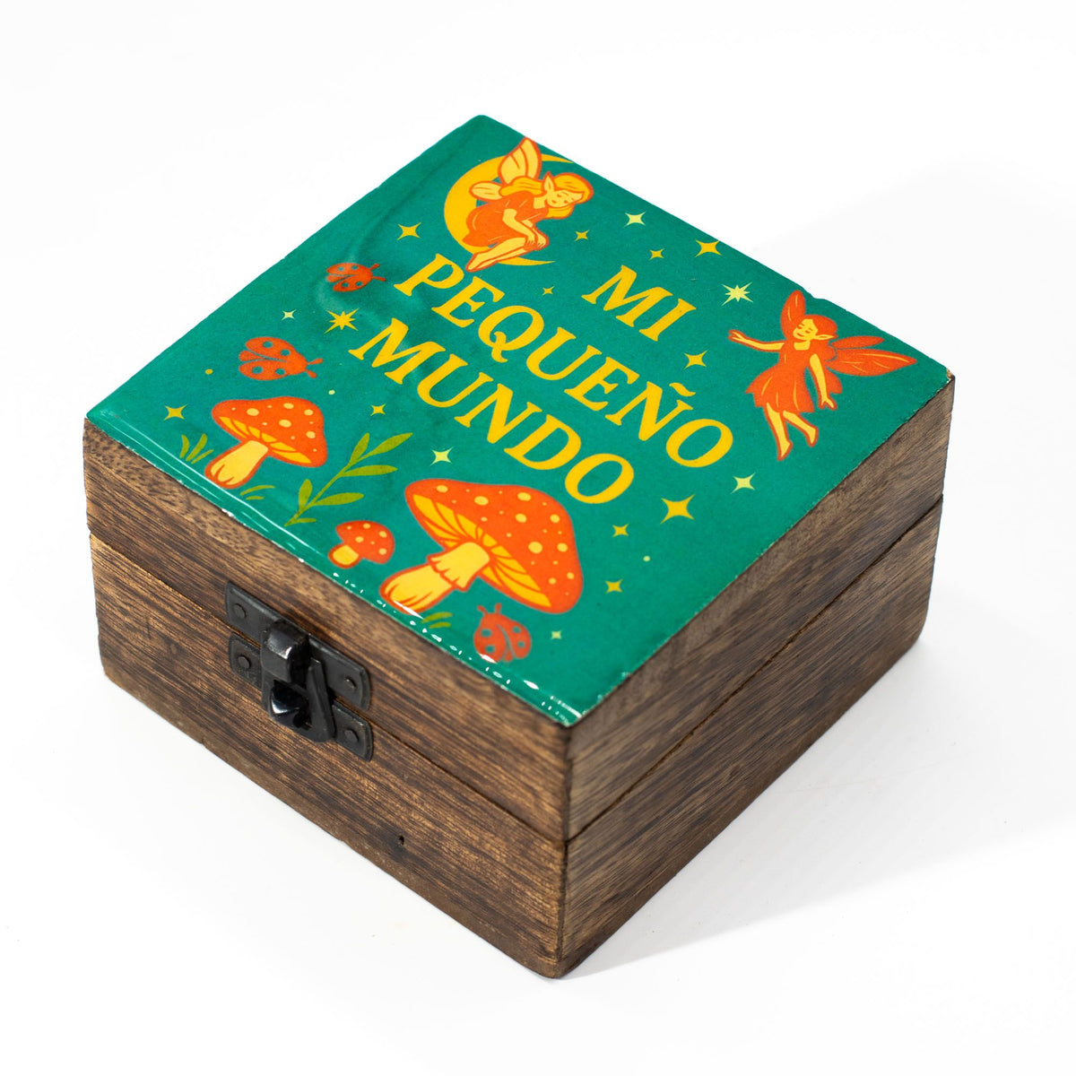 Pequeña caja esmaltada - Mi Pequeño Mundo