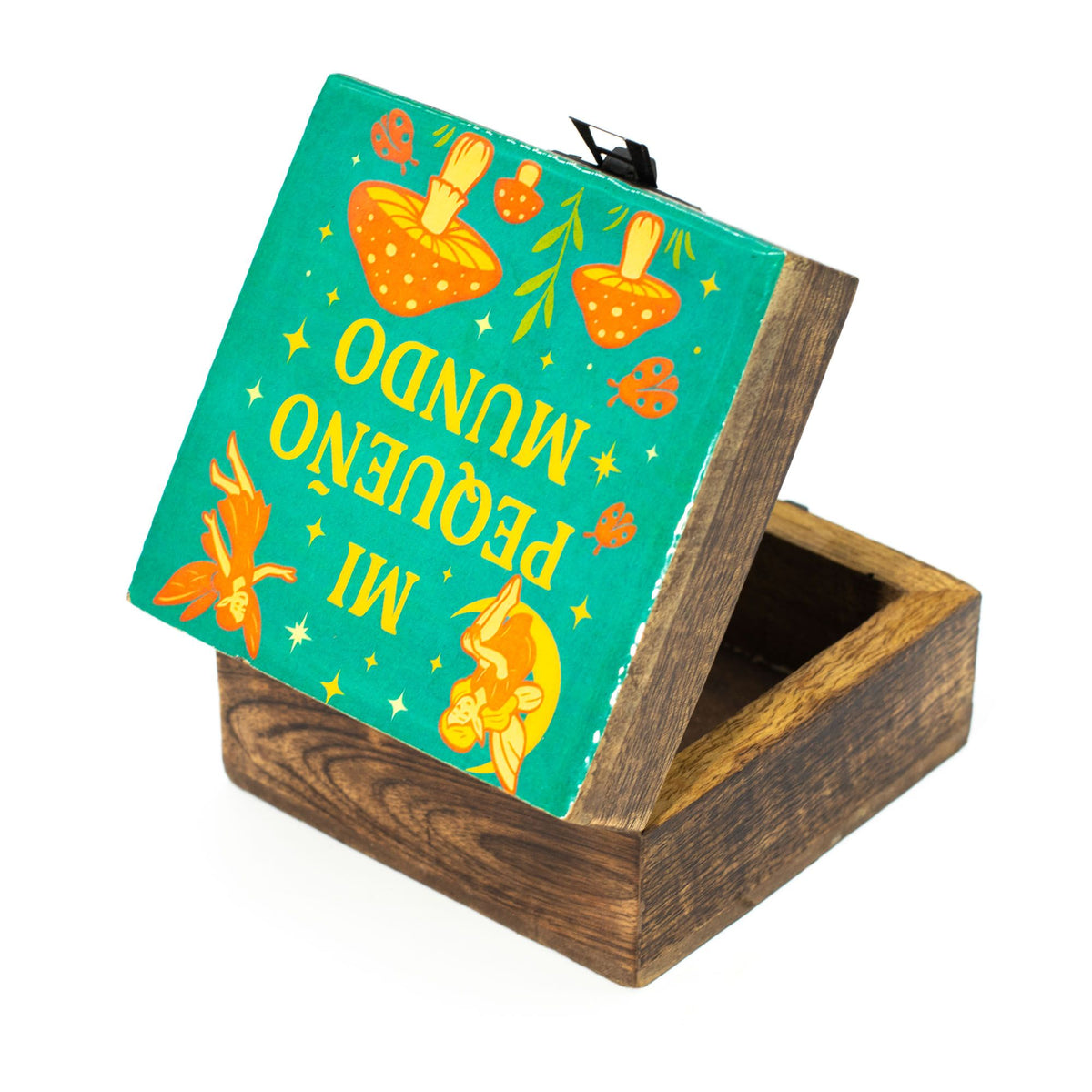 Pequeña caja esmaltada - Mi Pequeño Mundo