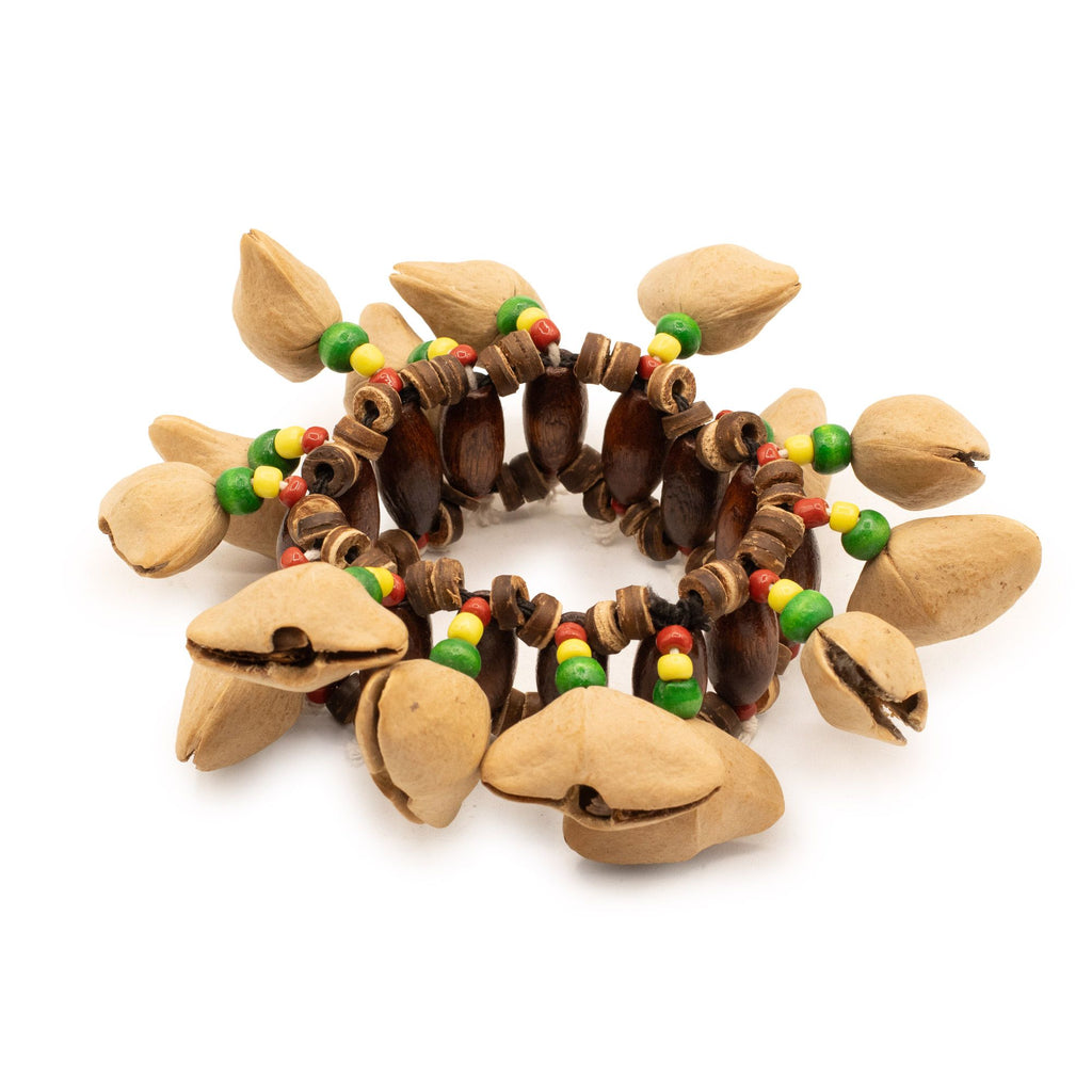 Kenari Shell Hand Shaker - Pulsera Sonajero (15 piezas)