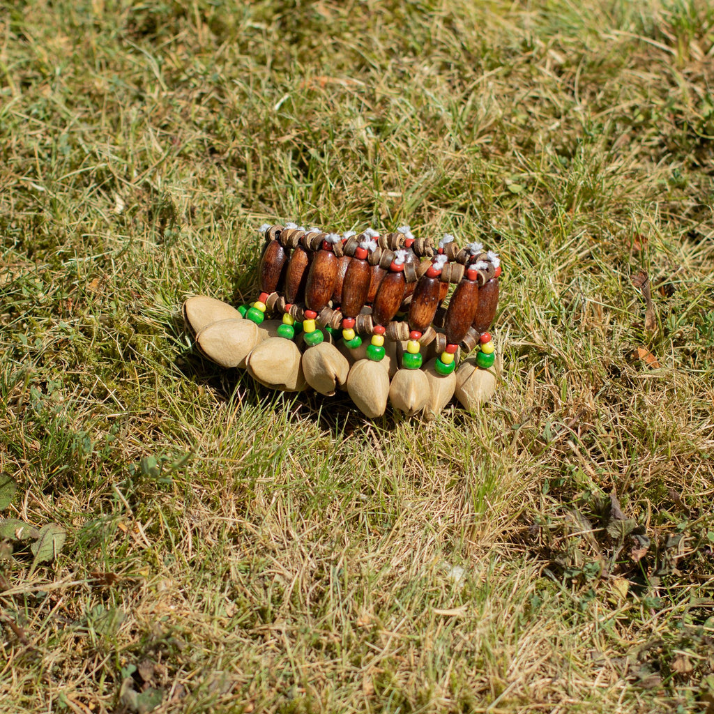 Kenari Shell Hand Shaker - Pulsera Sonajero (15 piezas)